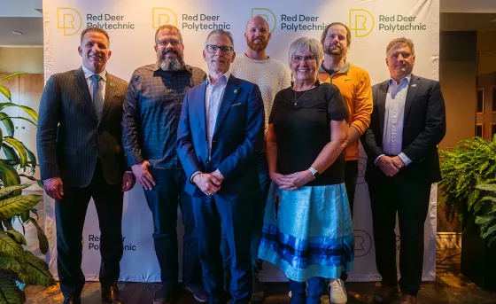 RDP's 2023 Community Awards recipients with President, Stuart Cullum, and Board of Governors Chair, Guy Pelletier