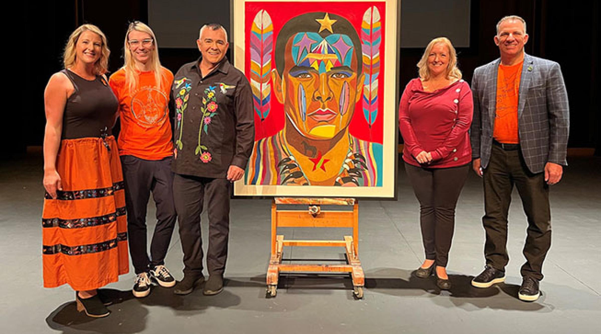 George Littlechild 4 Star Art Warrior