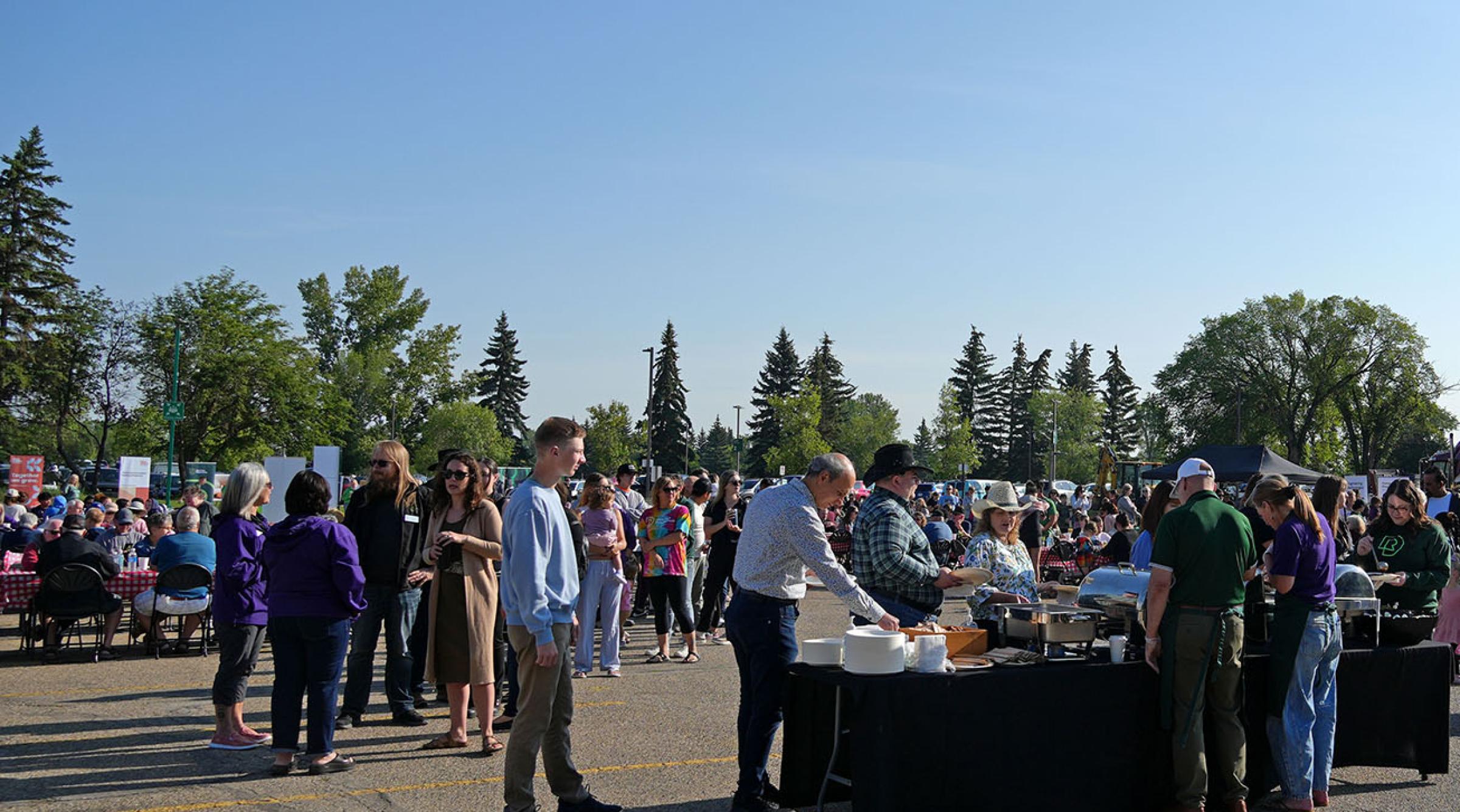 More than 1,200 community members attended RDP's Westerner Days Pancake Breakfast