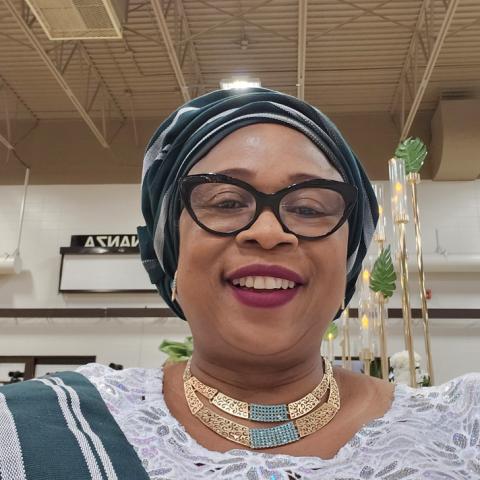 A smiling headshot of Dr. Juliet Onabadejo