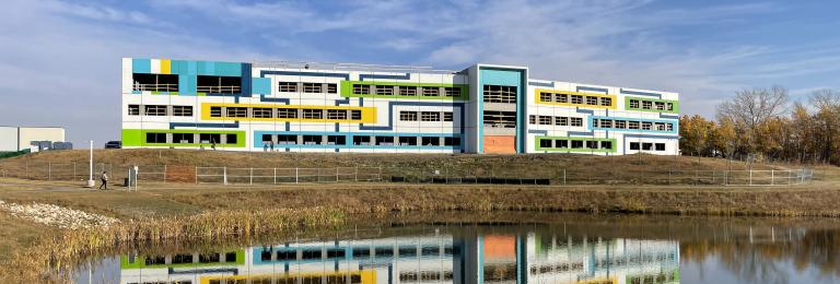 The Sheldon Kennedy Centre of Excellence, home of Central Alberta Child Advocacy Centre, located on RDP's main campus