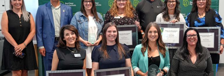 A group shot of the winners and presenters from the 2025 Awards of Excellence